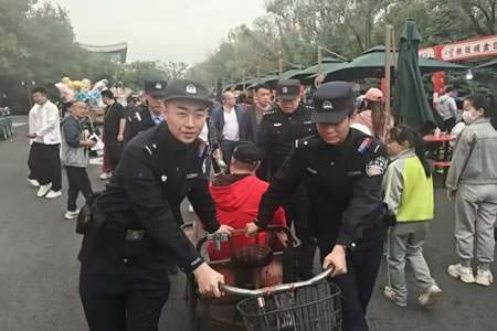 肇东公安救助患病老人