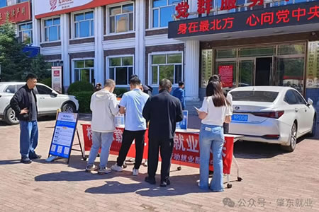 肇东市劳动就业服务中心开展